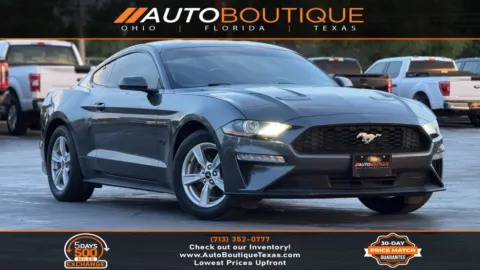 Gray 2020 Ford Mustang EcoBoost for sale in Alvin, TX