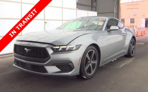 Silver 2024 Ford Mustang EcoBoost Premium for sale in Alvin, TX