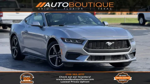 Silver 2024 Ford Mustang EcoBoost Premium for sale in Alvin, TX