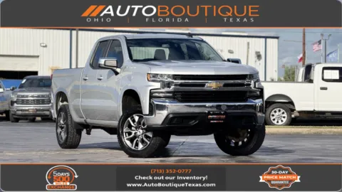Silver 2020 Chevrolet Silverado 1500 LT for sale in Alvin, TX