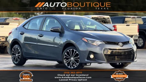 Gray 2016 Toyota Corolla S Plus for sale in Alvin, TX