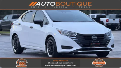 White 2024 Nissan Versa S for sale in Alvin, TX