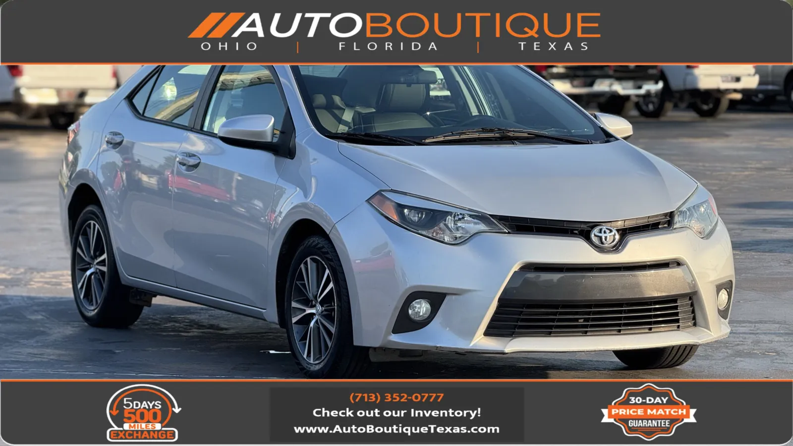 2016 Toyota Corolla LE Plus for sale in Alvin, TX