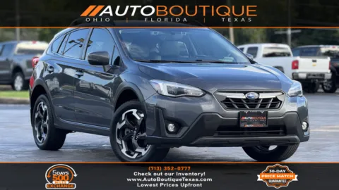 Gray 2021 SUBARU CROSSTREK Limited for sale in Alvin, TX