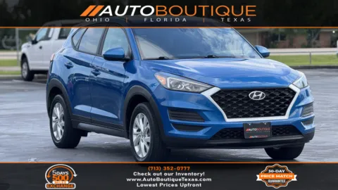 Blue 2019 Hyundai Tucson SE for sale in Alvin, TX