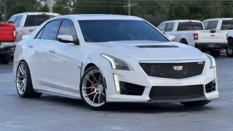 White 2018 Cadillac CTS-V Sedan for sale in Alvin, TX