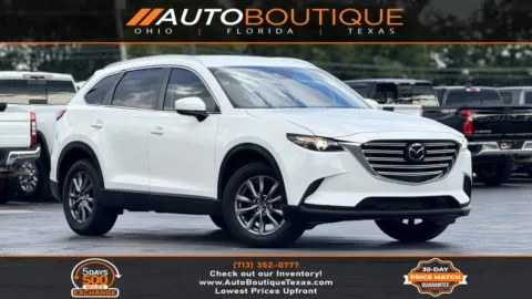 White 2021 Mazda CX-9 Sport for sale in Alvin, TX