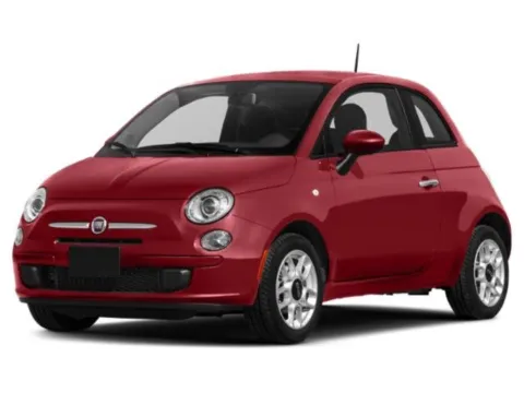 White 2015 FIAT 500 Pop for sale in Alvin, TX