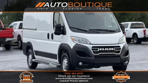 White 2023 Ram ProMaster Cargo Van 2500 136 WB for sale in Alvin, TX