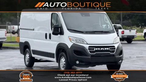 White 2023 Ram ProMaster Cargo Van 2500 136 WB for sale in Alvin, TX