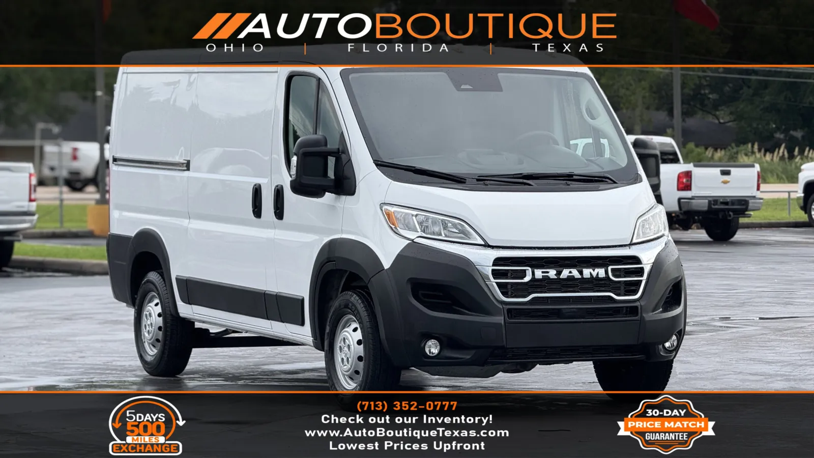 2023 Ram ProMaster Cargo Van 2500 136 WB for sale in Alvin, TX