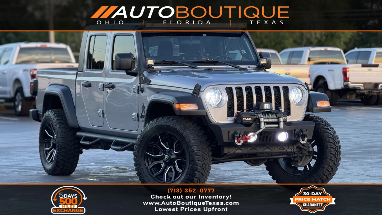 Silver 2020 JEEP GLADIATOR Sport S for sale in Alvin, TX