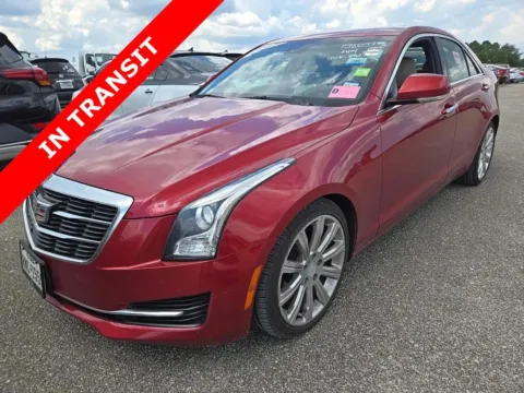 Red 2018 Cadillac ATS Sedan Luxury RWD for sale in Alvin, TX