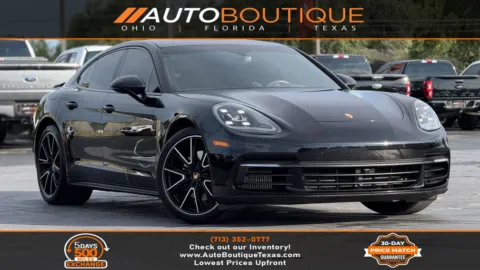 Black 2018 Porsche Panamera 4S for sale in Alvin, TX