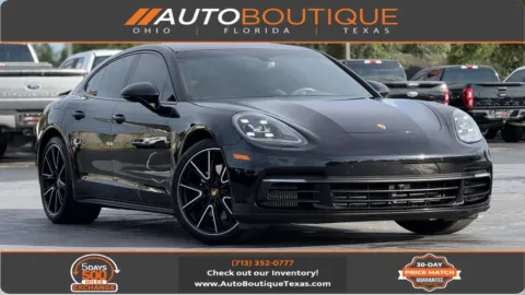 Black 2018 Porsche Panamera 4S for sale in Alvin, TX