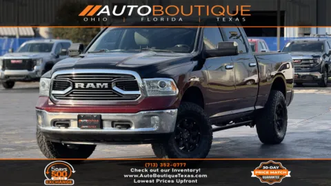 Red 2017 Ram 1500 Laramie for sale in Alvin, TX