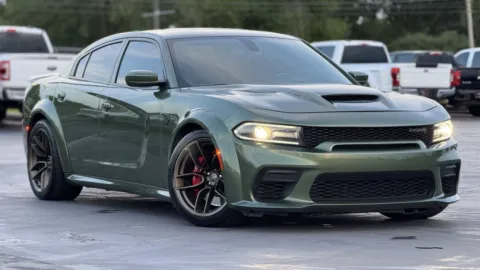 Green 2021 Dodge Charger SRT Hellcat Widebody for sale in Alvin, TX