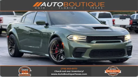 Green 2021 Dodge Charger SRT Hellcat Widebody for sale in Alvin, TX