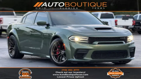 Green 2021 Dodge Charger SRT Hellcat Widebody for sale in Alvin, TX