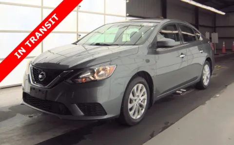 Gray 2018 Nissan Sentra SV for sale in Alvin, TX