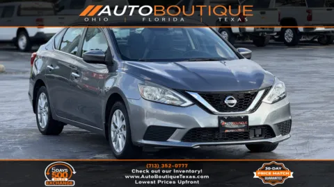 Gray 2018 Nissan Sentra SV for sale in Alvin, TX