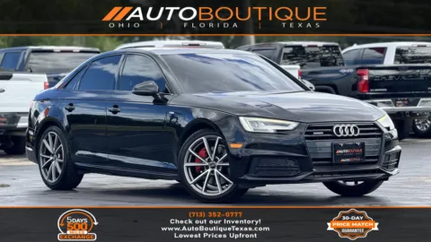 Black 2018 Audi A4 Premium Plus for sale in Alvin, TX