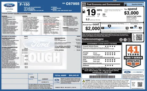 Photos of 2019 Ford F-150 LARIAT for sale in Alvin, TX at Auto Boutique Texas