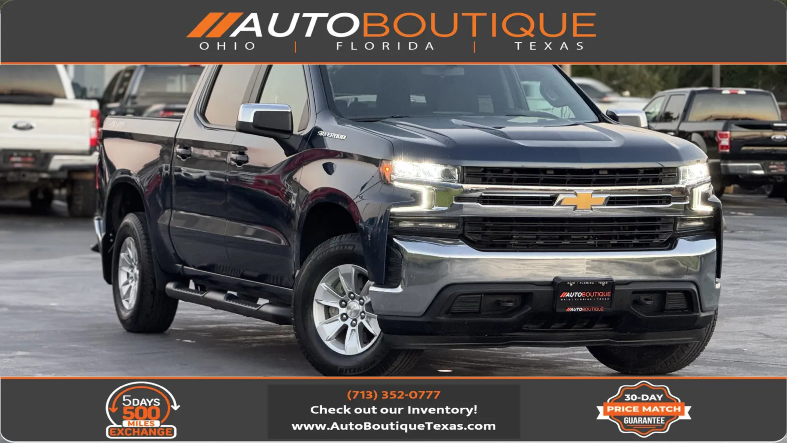 Blue 2019 Chevrolet Silverado 1500 LT for sale in Alvin, TX