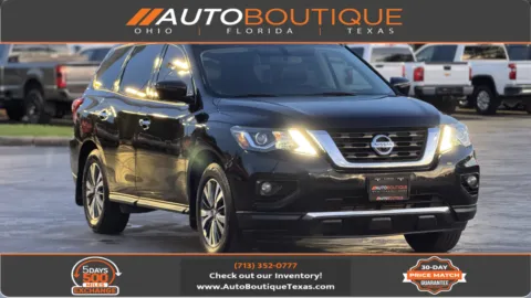 Black 2017 Nissan Pathfinder SL for sale in Alvin, TX