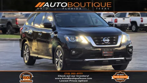 Black 2017 Nissan Pathfinder SL for sale in Alvin, TX