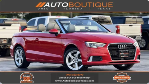 Red 2019 Audi A3 Cabriolet Premium for sale in Alvin, TX
