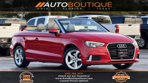 Red 2019 Audi A3 Cabriolet Premium for sale in Alvin, TX