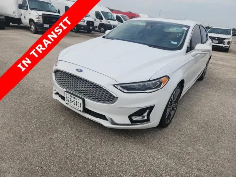 White 2020 Ford Fusion Titanium for sale in Alvin, TX