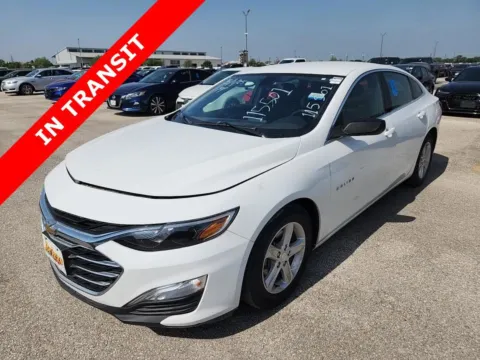 White 2020 Chevrolet Malibu LS for sale in Alvin, TX