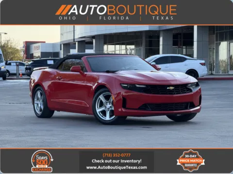 Red 2020 Chevrolet Camaro 1LT for sale in Alvin, TX