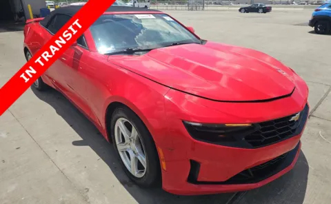 Red 2020 Chevrolet Camaro 1LT for sale in Alvin, TX