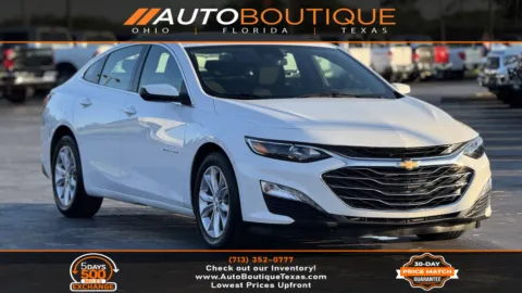 White 2023 Chevrolet Malibu LT for sale in Alvin, TX
