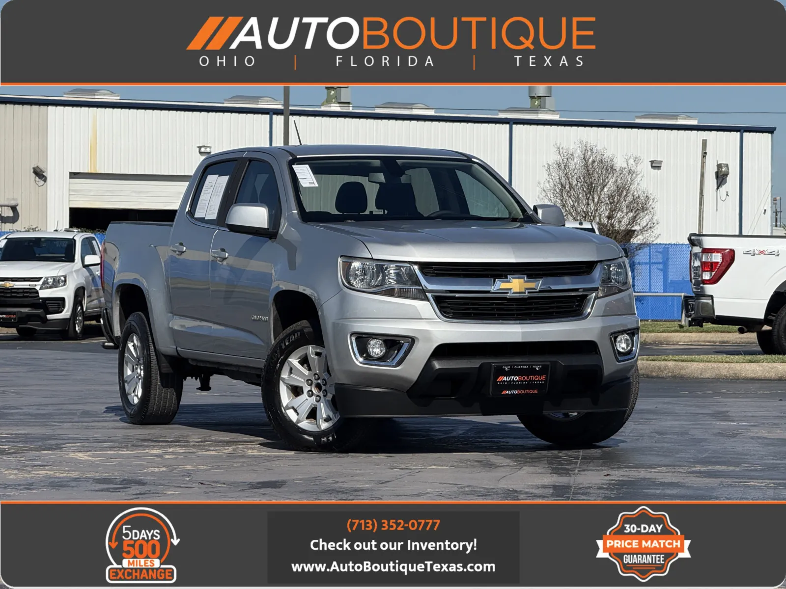 Silver 2018 Chevrolet Colorado 2WD LT for sale in Alvin, TX