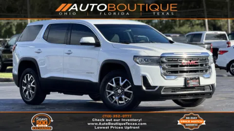 White 2020 GMC Acadia SLE for sale in Alvin, TX