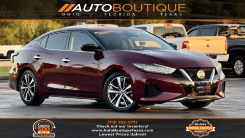Red 2020 Nissan Maxima S for sale in Alvin, TX