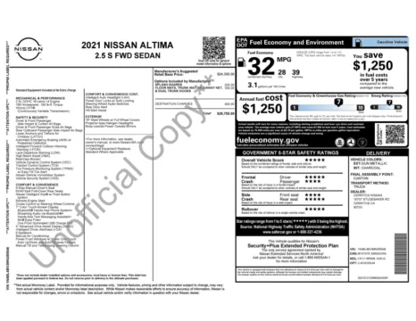 Photos of 2021 Nissan Altima 2.5 S for sale in Alvin, TX at Auto Boutique Texas