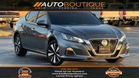 Gray 2021 Nissan Altima 2.5 SV for sale in Alvin, TX