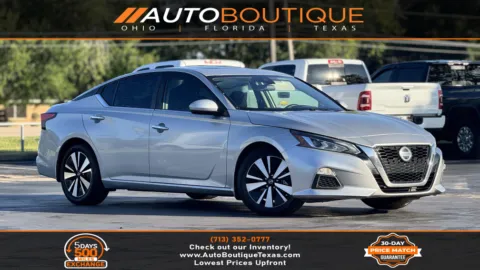 Silver 2021 Nissan Altima 2.5 SV for sale in Alvin, TX