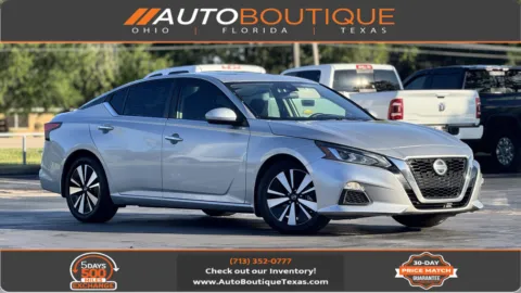 Silver 2021 Nissan Altima 2.5 SV for sale in Alvin, TX