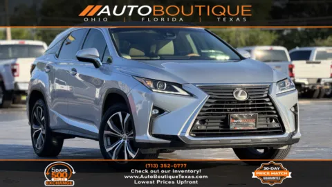 Silver 2016 Lexus RX 350 F Sport for sale in Alvin, TX