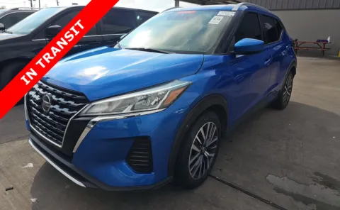 Blue 2021 Nissan Kicks SV for sale in Alvin, TX