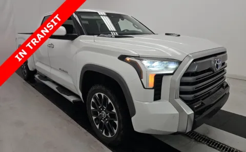 White 2023 Toyota Tundra Limited Hybrid for sale in Alvin, TX