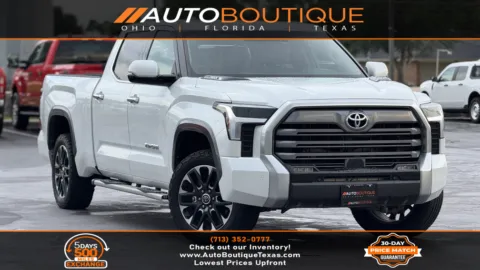 White 2023 Toyota Tundra Limited Hybrid for sale in Alvin, TX