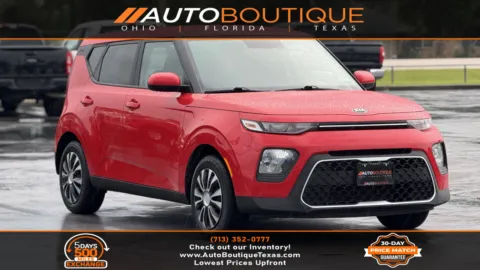 Red 2020 Kia Soul LX for sale in Alvin, TX