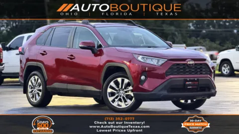 Red 2020 Toyota RAV4 XLE Premium for sale in Alvin, TX